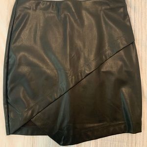 Dynamite leather skirt